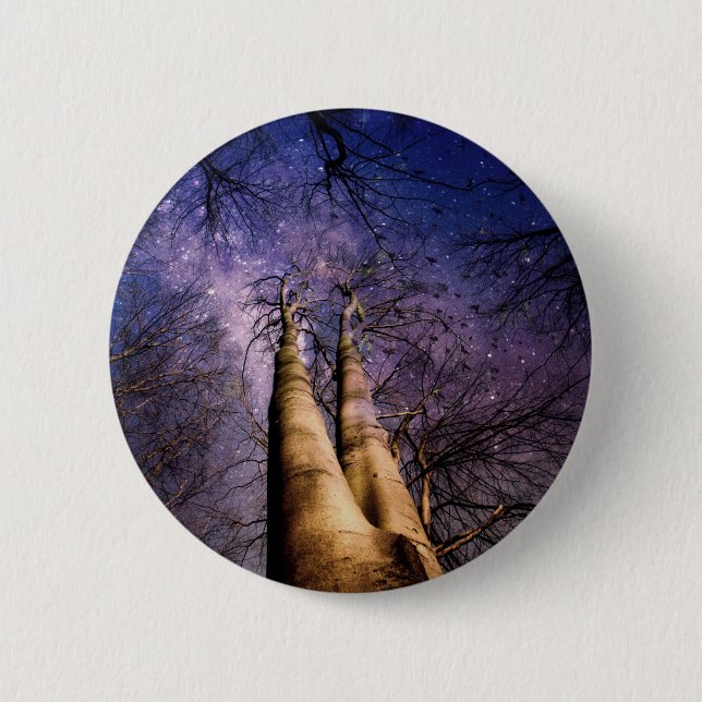 Enchanted Forest 2 Inch Round Button (Front)