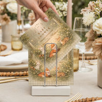 Enchanted Forest Baby Animals Baby Shower