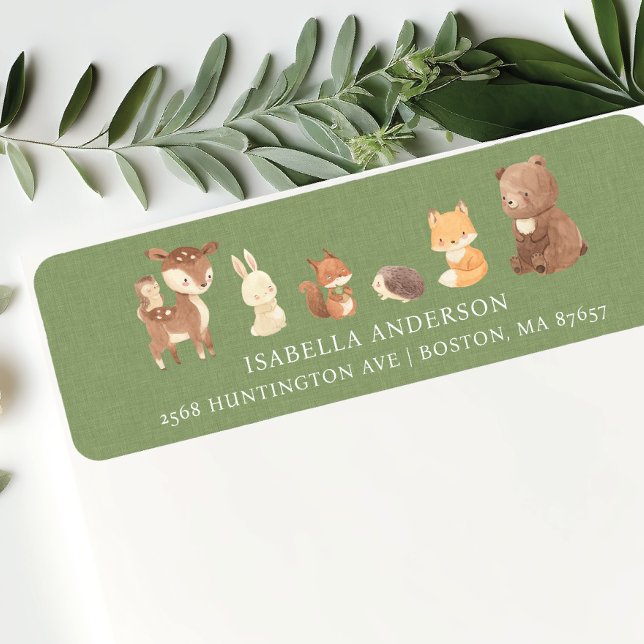 Enchanted Forest Baby Shower Address (Creator Uploaded)
