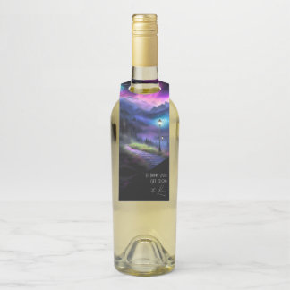 Enchanted Forest Bottle Tag