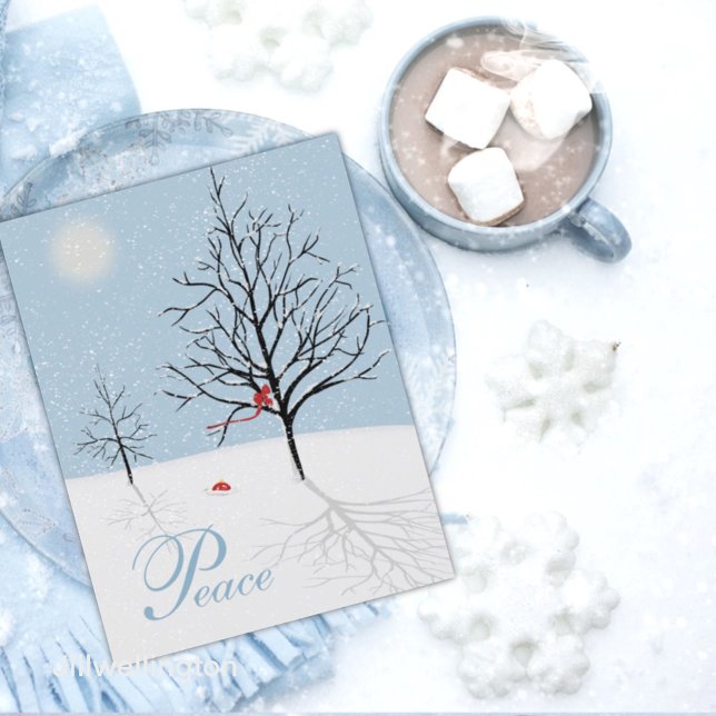 Enchanted Forest Christmas Day Postcard (Creator Uploaded)