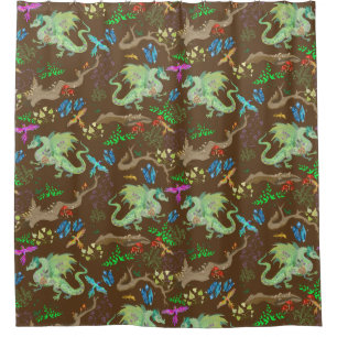 Enchanted Forest Dragon Pattern
