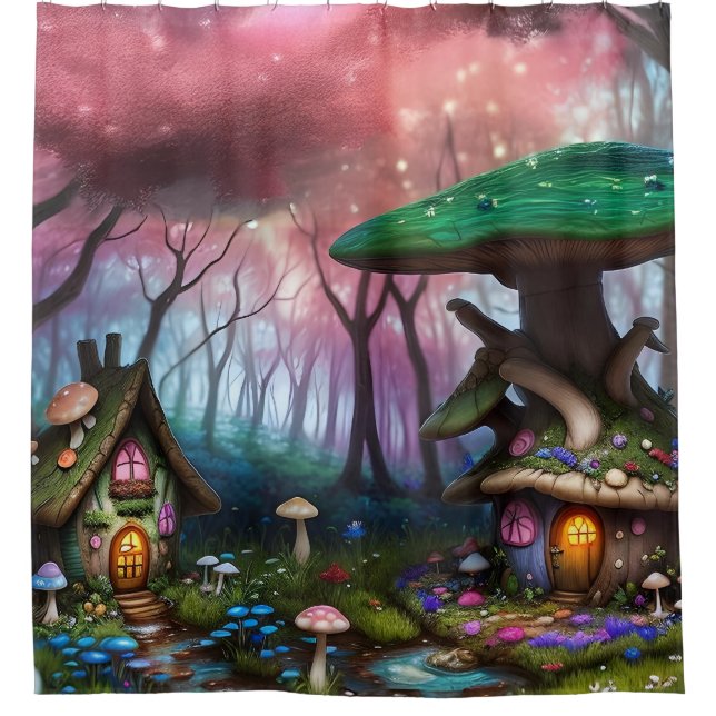 Enchanted Forest Dreamscape Mushroom Fantasy Fairy (Front)