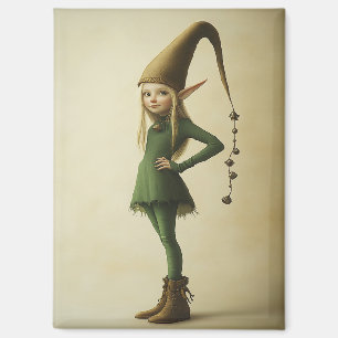 Enchanted Forest Elf Magnet