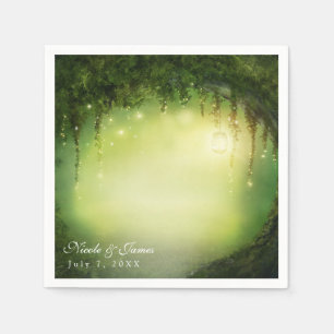 Enchanted Forest Enchanted Wedding Reception Napkin