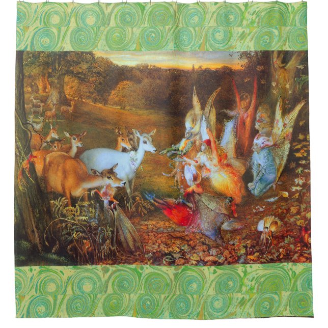 ENCHANTED FOREST Fairies,Deers and Fawns In Autumn (Front)