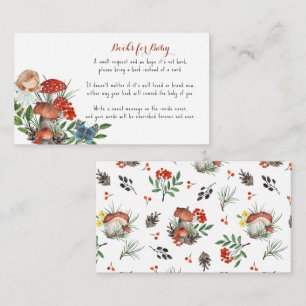 Enchanted Forest Fairy   Book Request Enclosure Card