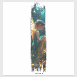 Enchanted Forest Fairy Brushstroke Paint 