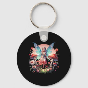 Enchanted Forest Fairy Fantasy Mystical Butterfly Keychain