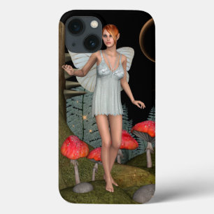 Enchanted Forest Fairy Mushroom Fantasy Art iPhone 13 Case