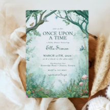 Enchanted Forest Fairytale Forest Baby Shower