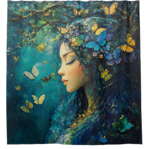 Enchanted Forest Goddess with Butterflies (1)