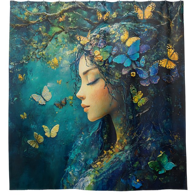 Enchanted Forest Goddess with Butterflies (1) (Front)