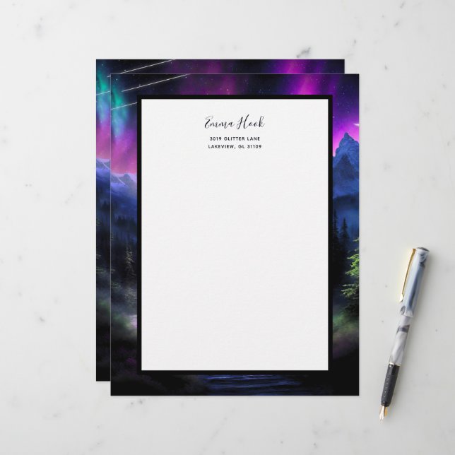 Enchanted Forest Letterhead (Front/Back In Situ)