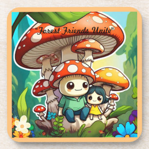 "Enchanted Forest Life" Coaster