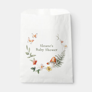 Enchanted Forest Mushroom Baby Shower Favour Bag