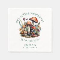 Enchanted Forest Mushrooms Baby Shower