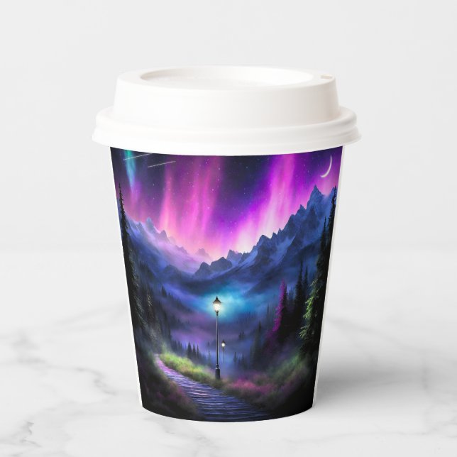 Enchanted Forest Paper Cups (Front)