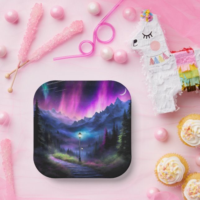 Enchanted Forest Paper Plate (Party)