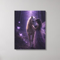 Enchanted Forest Path Canvas Art