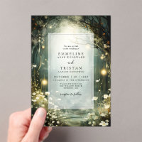 Enchanted Forest Path Of Flowers Green Wedding