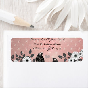 Enchanted Forest Pink Love Bird Address