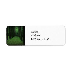 Enchanted Forest Return Address Label
