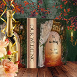 Enchanted Forest Rose Gold Wedding Binder<br><div class="desc">A romantic wedding binder featuring a gate opening to an enchanted forest. With a lovely wedding veil with roses and an elegant lantern. Beautiful as wedding planner,  wedding guestbook or photo album.</div>