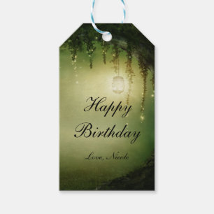 Enchanted Forest Rustic Elegant Wedding Favour Gift Tags