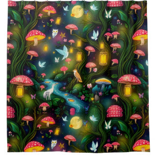 Enchanted Forest Shower Curtain – Whimsical