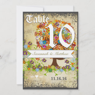 Enchanted Forest Side Branch Wedding Invitations