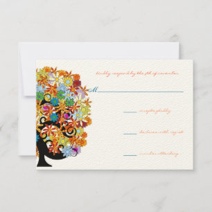 Enchanted Forest Side Branch Wedding Invitations