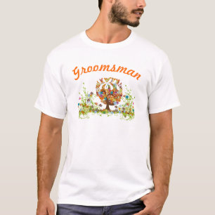 Enchanted Forest Side Branch Wedding T-Shirt