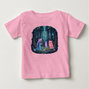 Enchanted Forest Spirits Magical Cottagecore Baby T-Shirt
