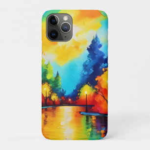 Enchanted Forest Sunset iPhone 11 Pro Case