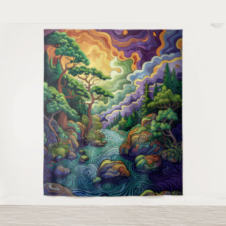 Enchanted Forest Tapestry