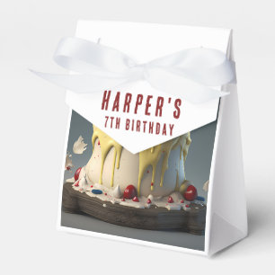 Enchanted Forest Themed Favour Boxes With Name