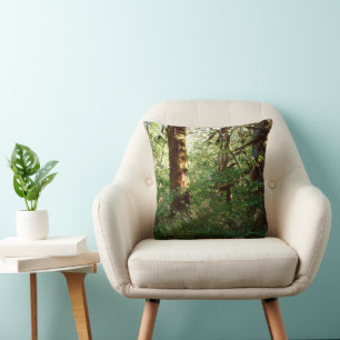 Enchanted Forest Throw Pillow