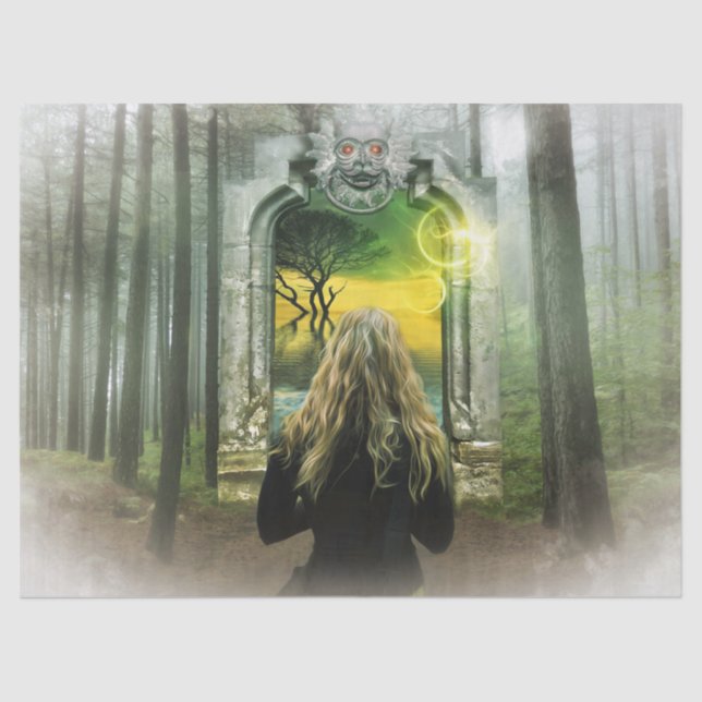 enchanted forest tissue paper (Front)