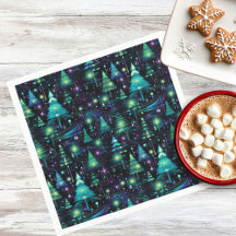 Enchanted Forest Tree Pattern