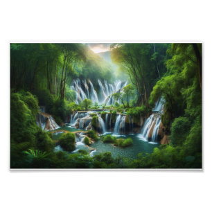 Enchanted Forest Tree Poster Design 