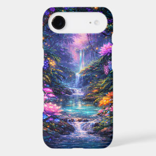 Enchanted Forest Waterfall Glow