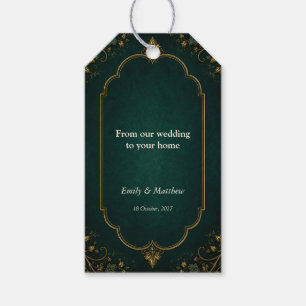 Enchanted Forest Wedding Favour Gift Tags
