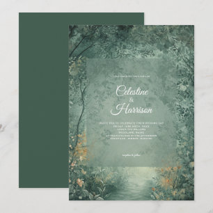 Enchanted Forest Wedding Invitation