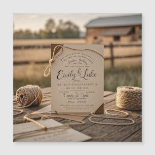 Enchanted Forest Wedding Invitation