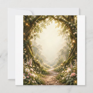 Enchanted Forest Wedding - Magic in the Whimsy Woo Invitation