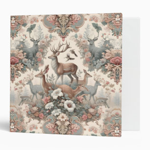 Enchanted Forest Whispers: Victorian Wildlife Binder