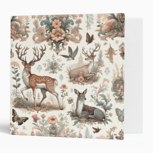 Enchanted Forest Whispers: Victorian Wildlife Binder