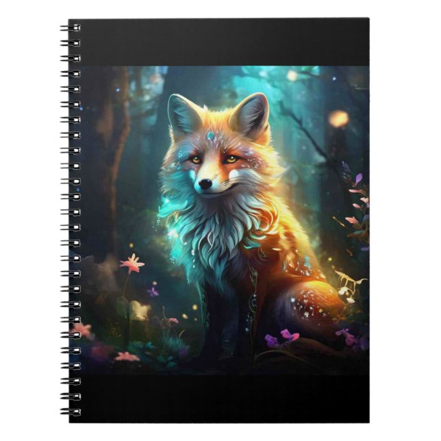 Enchanted Fox Notebook (Front)