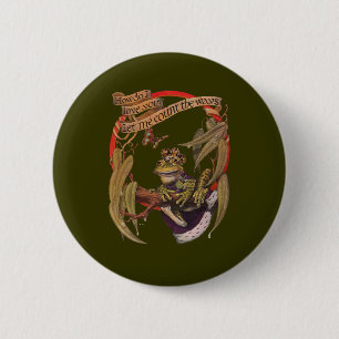Enchanted Frog Prince Button